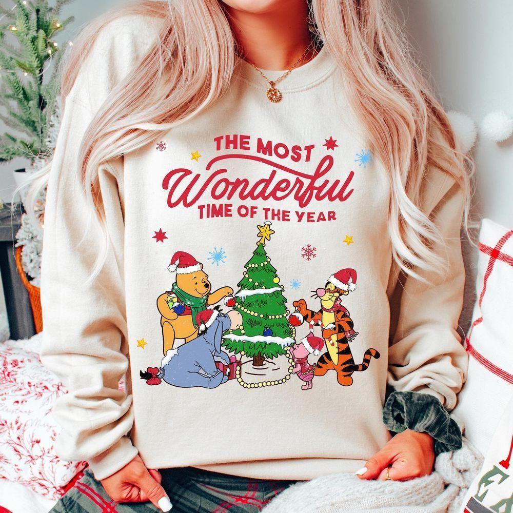 Winnie The Pooh And Friends The Most Wonderful Time Of The Year Christmas Disney Vuitino Apparel Winnie The Pooh And Friends The Most Wonderful Time Of The Year Christmas Disney Vuitino Apparel